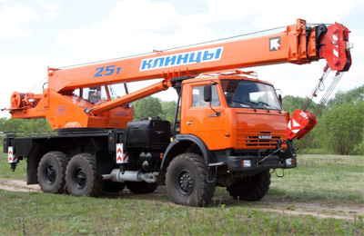 Автокран КС-55713-5К «Клинцы» 25 тонн